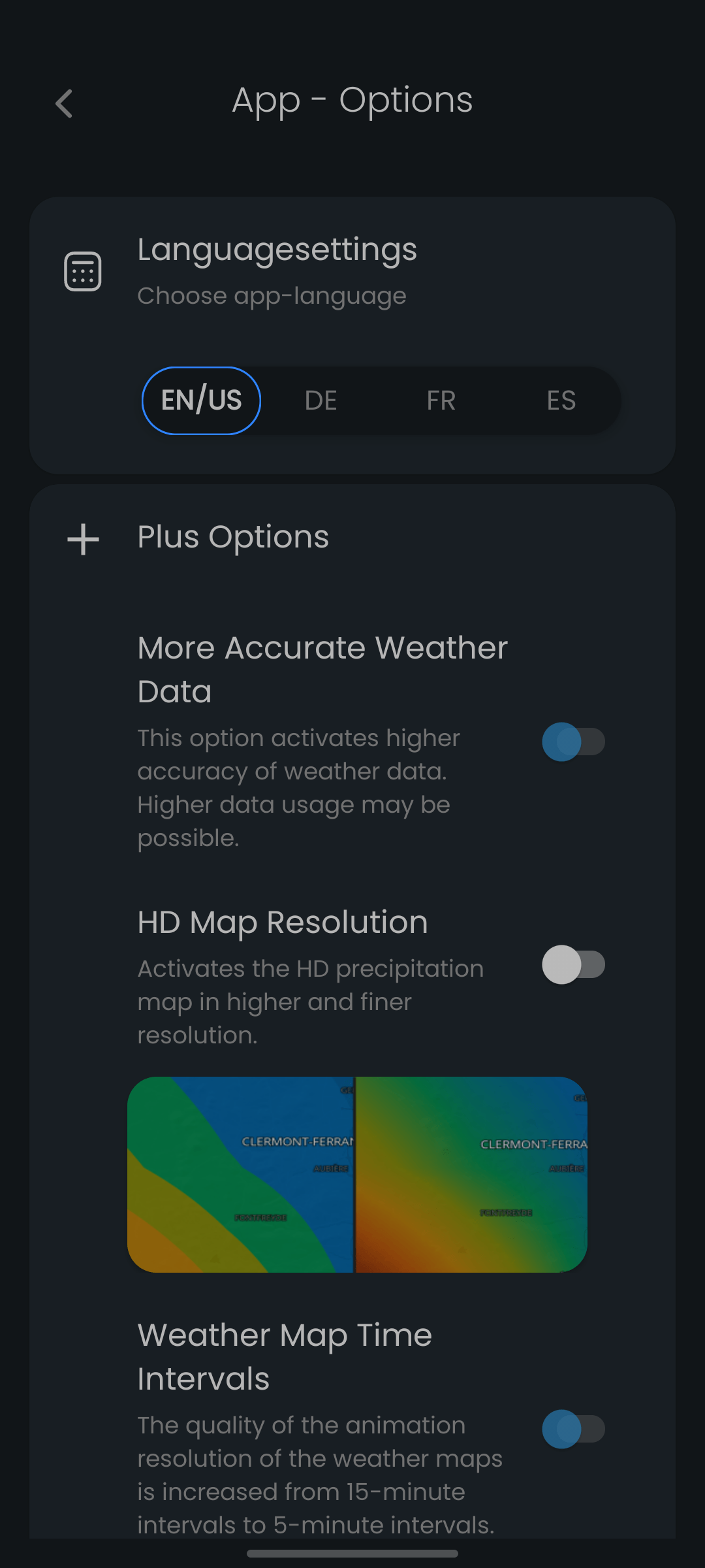 Alertes météo sévères en temps réel